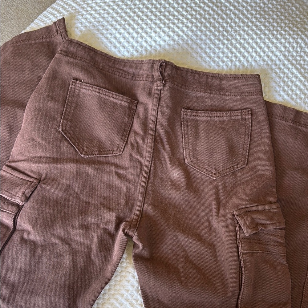 Brown Cargo Pants